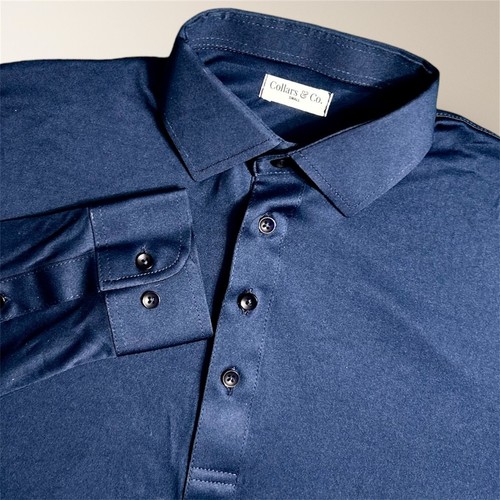 Collars s navy dress - co,