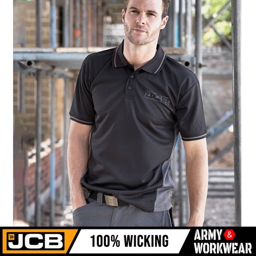 Jcb mens performance polo with - polo,