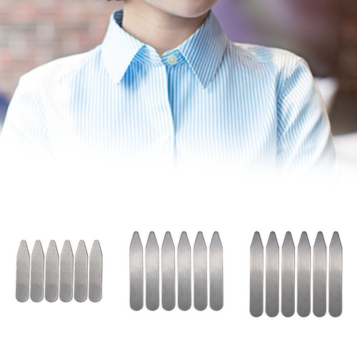 10pcs metal collar stays - metal,