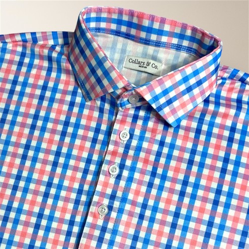 Collars m blue pink - co,